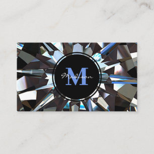 Carte De Visite Joyau de Diamant de luxe Gem Design