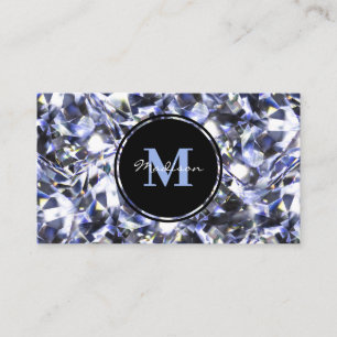 Carte De Visite Joyau de Diamant de luxe Gem Design