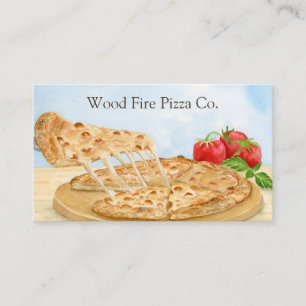 Carte De Visite Joyeux Anniversaire Pizza Fromage