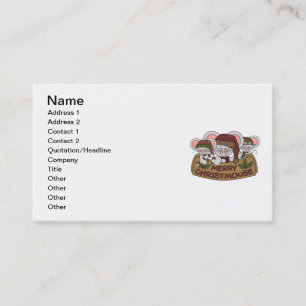 Carte De Visite Joyeux Christmouse