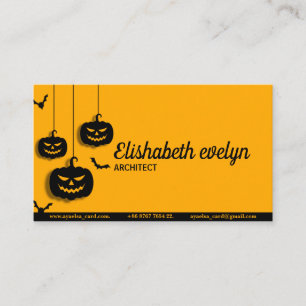 Carte De Visite Joyeux halloween