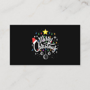 Carte De Visite Joyeux Noël