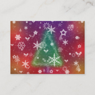Carte De Visite Joyeux petits Signets de Noël