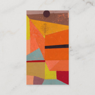 Carte De Visite Joyful Mountain Landscape 1929 par Paul Klee