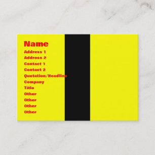 Carte De Visite Jumpsuit jaune