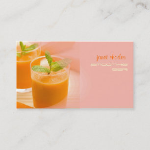 Carte De Visite Jus de carottes parfaitement frais