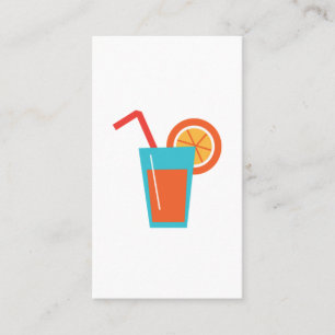 Carte De Visite Jus d'orange