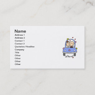 Carte De Visite Juste T-shirts et cadeaux mariés de jeunes mariés