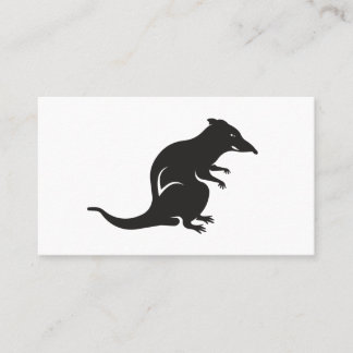 Carte De Visite Juste un rat