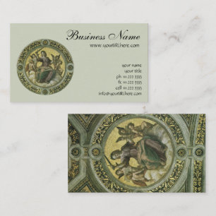 Carte De Visite Justice (fresque du Vatican) par Raphaël