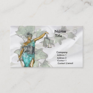 Carte De Visite Justice pour les femmes 1