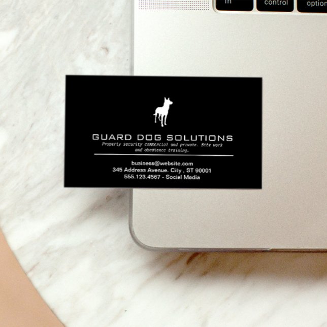 Carte De Visite K9 | Bite Mark (Créateur téléchargé)