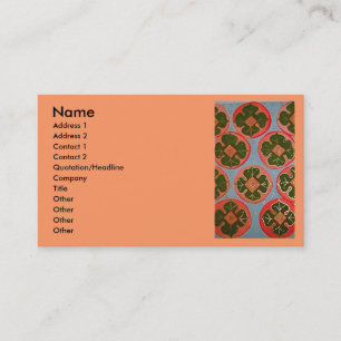 Carte De Visite kakis lumineux