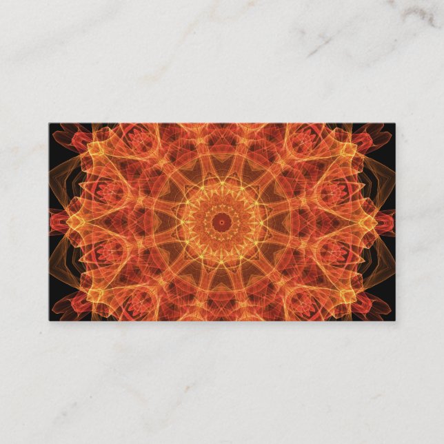 Carte De Visite Kaléidoscope de Fireflower (Devant)