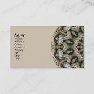 Carte De Visite Kaléidoscope naturel de beauté