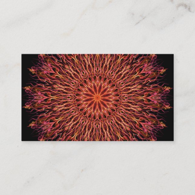 Carte De Visite Kaléidoscope sous-marin (Devant)