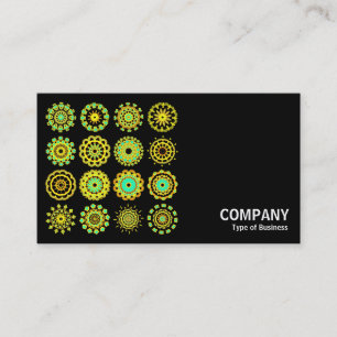 Carte De Visite Kaleidoscopic 110714 - 16 Mandalas