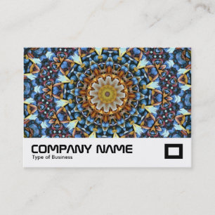 Carte De Visite Kaleidosope feuille et galets