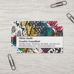 Carte De Visite Kandinsky Small Worlds V Classic Abstrait