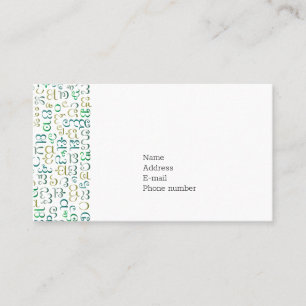 Carte De Visite Kannada