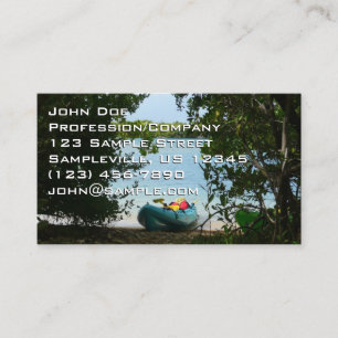 Carte De Visite Kayaking aux îles Virgin