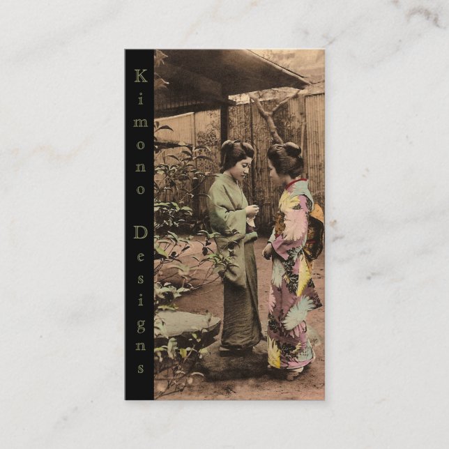 Carte De Visite Kimono (Devant)