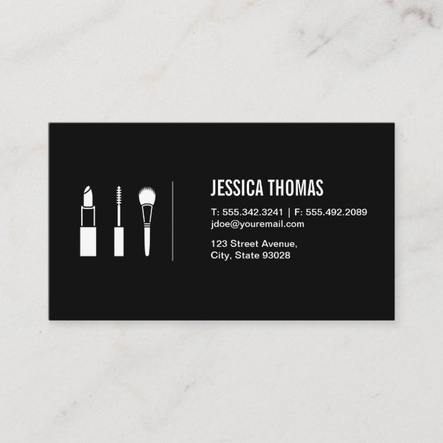 Carte De Visite Kit maquillage (Devant)