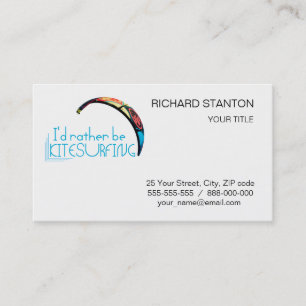 Carte De Visite Kitesurf