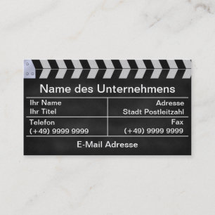 Carte De Visite klatschen Kino