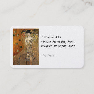 Carte De Visite Klimt's Portrait Adele Bloch-Bauer