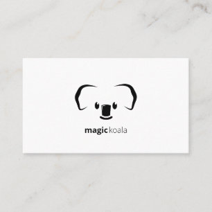 Carte De Visite Koala Magie Moderne Cute Animal
