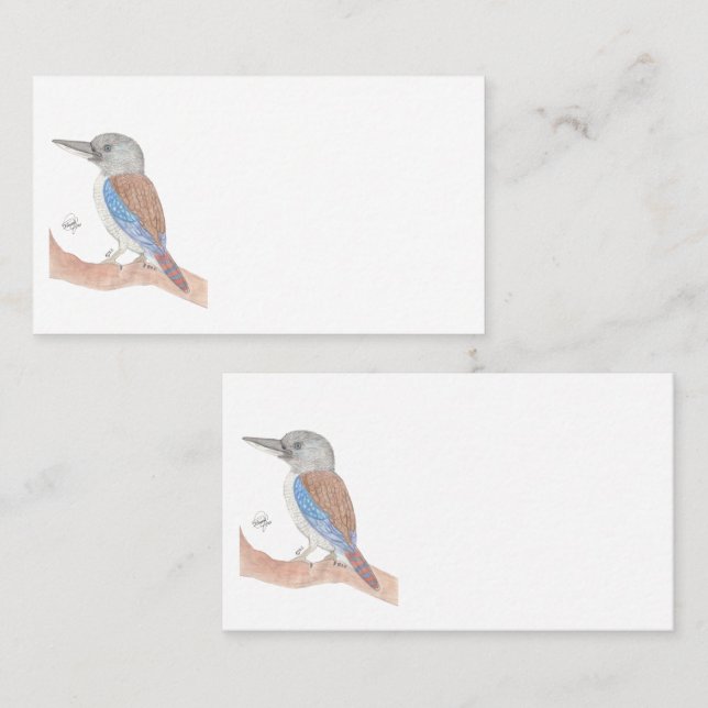 CARTE DE VISITE KOOKABURRA (Devant / Derrière)