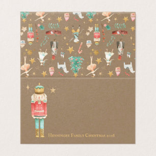 Carte De Visite Kraft Everything Nutcracker