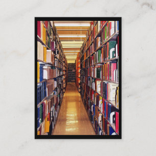 Carte De Visite La bibliothèque empile l'ATC