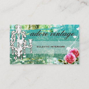 Carte De Visite La CHROMATOGRAPHIE GAZEUSE adorent la turquoise