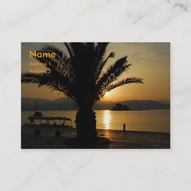 Carte De Visite La Grèce (Devant)