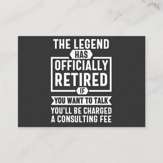 Carte De Visite La légende de Ha (Devant)