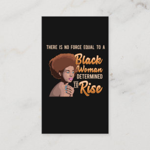 Carte De Visite La Magique Reine Africaine De La Fille Noire Déte