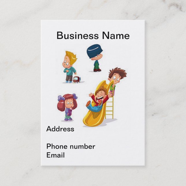 Carte De Visite La maison a basé Childcare (Devant)