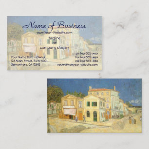 Carte De Visite La Maison Jaune de Vincent van Gogh