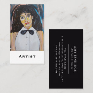 Carte De Visite La peinture de danseuse par Alfred Fox