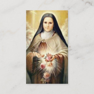 Carte De Visite La prière carde St Therese de  
