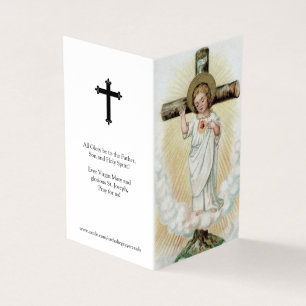 Carte De Visite La prière catholique carde le père de   de