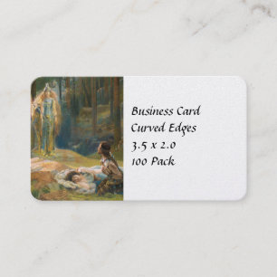 Carte De Visite La Révélation Brunhilde