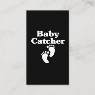 Carte De Visite La sage-femme du bébé catcher Cute Doula