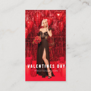 Carte De Visite La Saint Valentin Femme Photosession fille