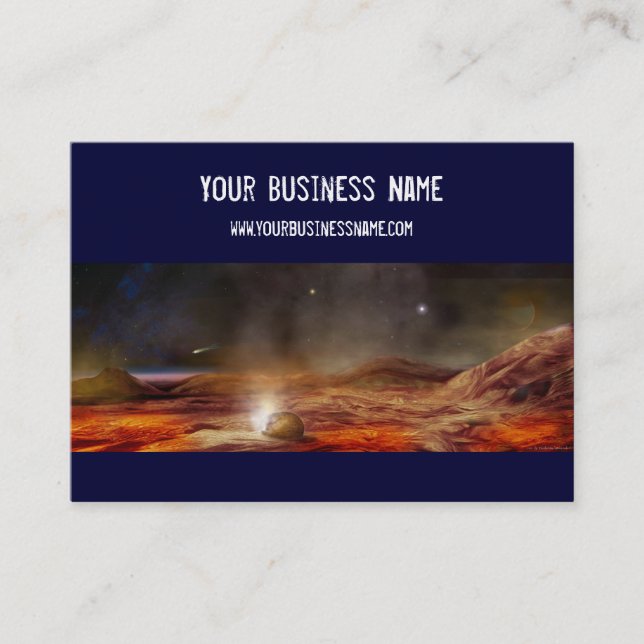 Carte De Visite La science fiction (Devant)