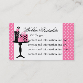 Carte De Visite La table cadeau
