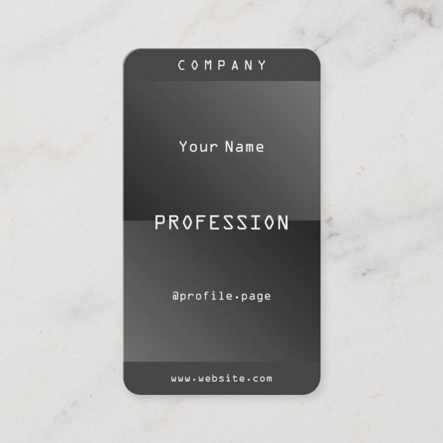 Carte De Visite La technologie moderne $$etAPP de cyber a inspiré (Devant)