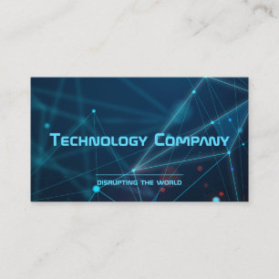 Carte De Visite La technologie numérique La création moderne et él